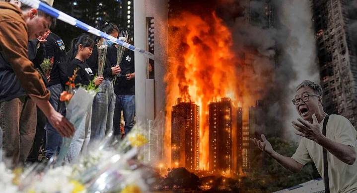 Aumenta a 146 muertos y 79 heridos número de victimas de incendio en complejo residencial en Hong Kong