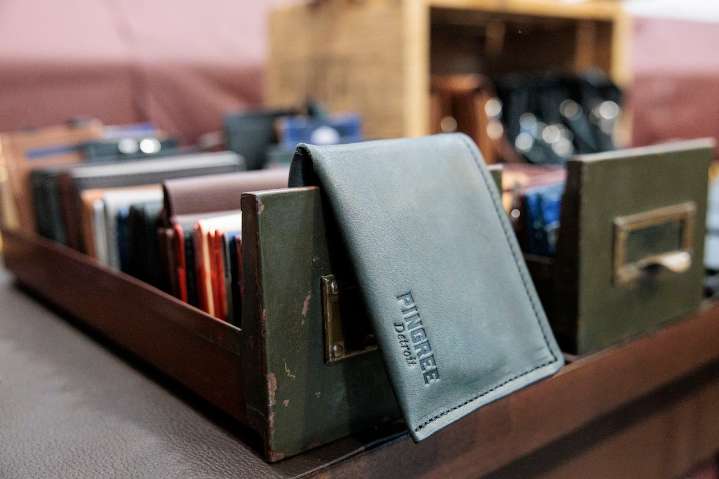 New Detroit boutique sells shoes, bags made from upcycled auto leather