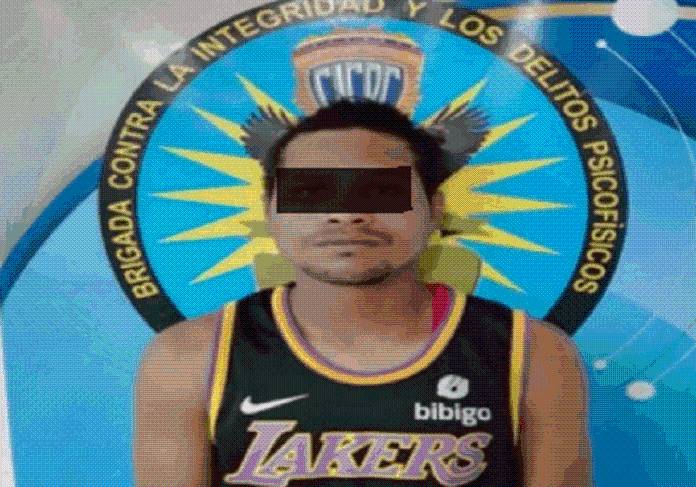 Detenido por golpear a su hija de siete años con puños y tubo