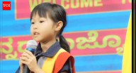 “Namaskara, Kannada language is beautiful…”: 7-year-old from Japan amazes Bengaluru with flawless Kannada speech at school event; social media reactions go viral