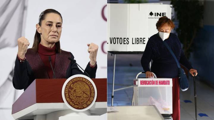 'Es buena', iniciativa para adelantar revocación de mandato de 2028 a 2027: Sheinbaum