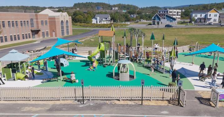 Ridge Park opens in Cheat Lake, West Virginia as inclusive community playground