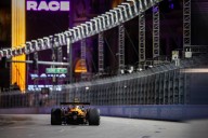 Norris brilla bajo la lluvia de Las Vegas y Sainz saldrá tercero tras una clasificación exigente