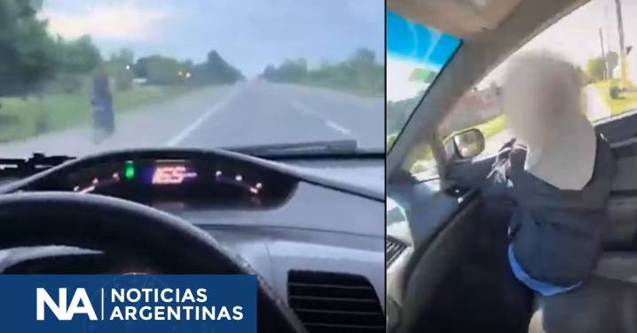 Video: un conductor fue suspendido por grabarse a más de 170 km/h cuando manejaba con su hijo en Tucumán