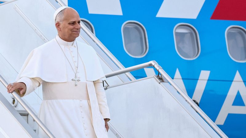 Pope Leo arrives in Lebanon, bringing call for unity in crisis