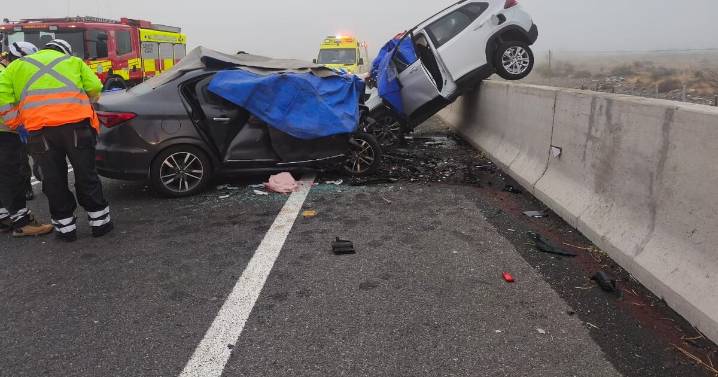 Tragedia en San Felipe: tres fallecidos deja choque frontal entre un vehículo chileno y otro argentino