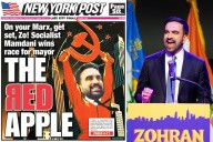 New York Post's cover on Zohran Mamdani election sold out in NYC -