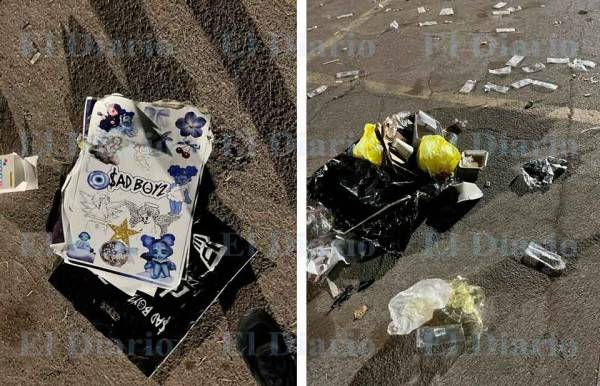 Video y galería.- Tras Junior H, pasean en la Deportiva entre montones de basura