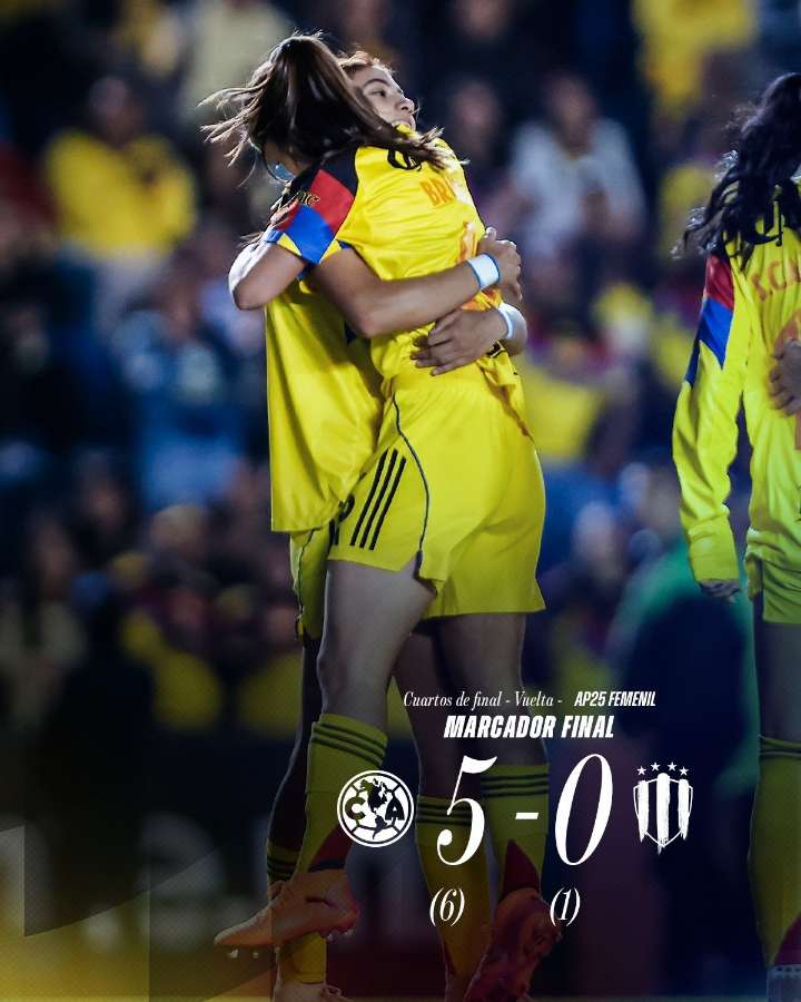 América y Tigres confirman su boleto a las semifinales de la Liga Femenil
