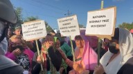 Displaced families at Kwakta relief camp protest Sangai festival, demand return home