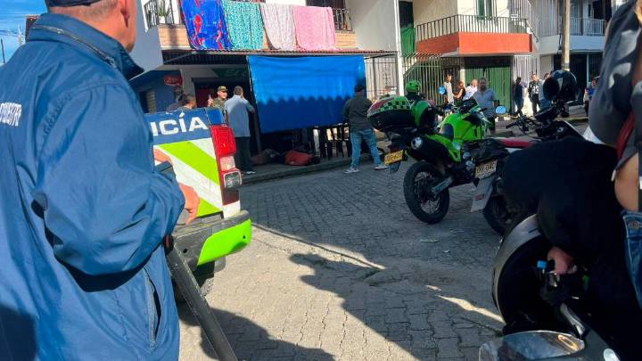 Masacre en El Carmen del Viboral: motociclista mató a tres ciudadanos y dejó un herido de gravedad
