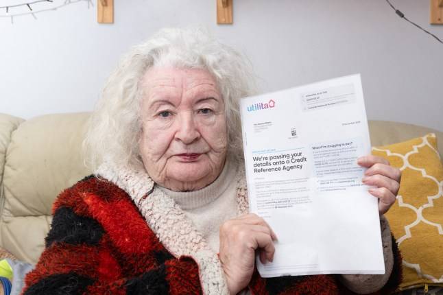 Disabled widow, 79, chased for payment by energy company for just 2p debt