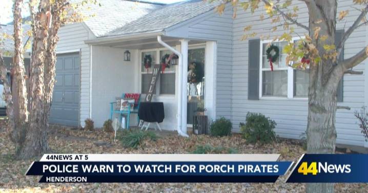 Police warn of porch package theft