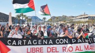 Protestas en Cartagena por el paso de barcos con armas hacia Israel