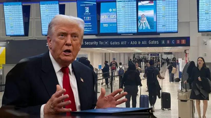 Miles de vuelos cancelados y advertencias de Trump contra controladores aéreos: se agrava caos en aeropuertos