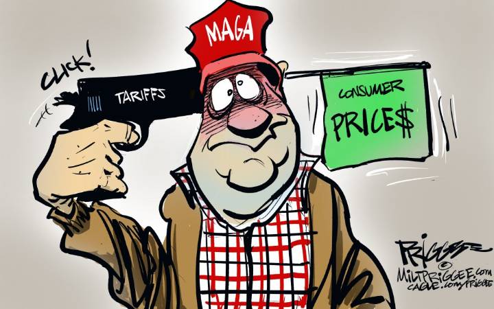 Cartoonist’s take: ‘MAGA love’
