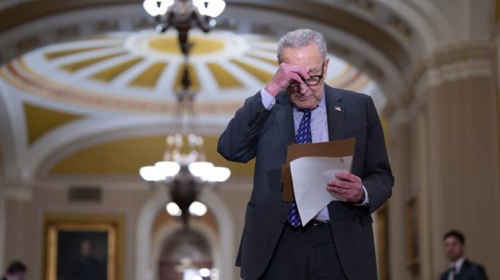 Schumer dismisses ‘unhinged’ Trump ‘ramblings’ on direct health care payments