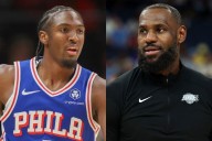 LeBron James Sends 4-word message to Tyrese Maxey for His Exploits in 76ers Win