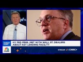 Executive Edge: New York Fed President met with Wall Street dealers about key lending facility