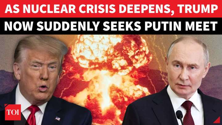 Trump Shifts Tone On Putin Meet As Nuclear Threats Escalate; 'GOOD CHANCE...': Big Admission