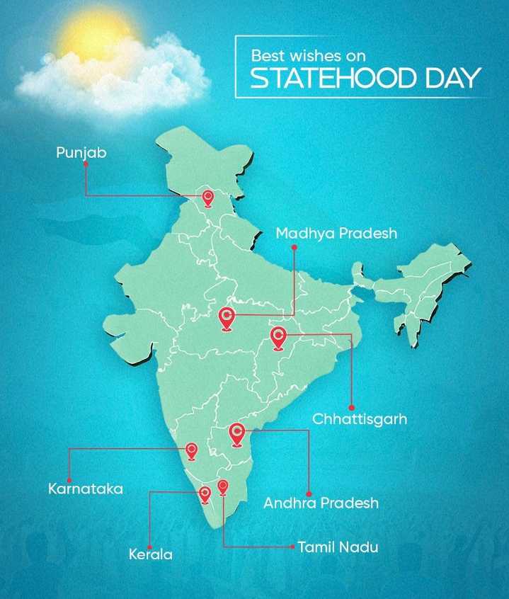 India Celebrates Statehood Day Honouring The Spirit Of Unity In Diversity