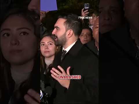 WATCH: Zohran Mamdani responds to President Trump backing Andrew Cuomo #shorts #usa #us #trump #new