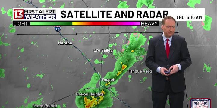 FIRST ALERT FORECAST - Scattered Morning showers/T