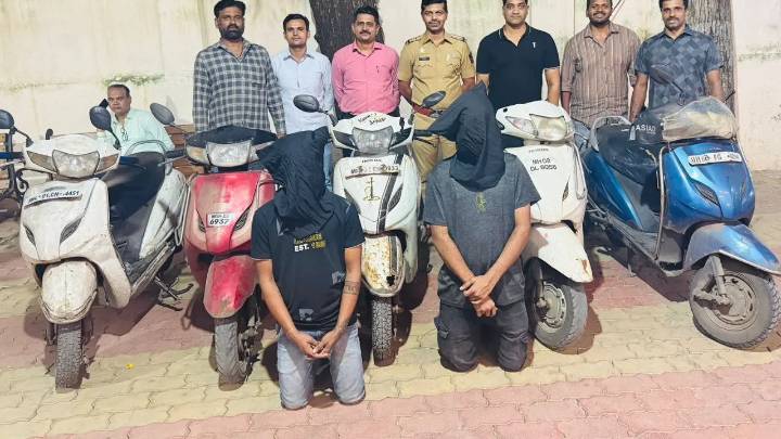 Mumbai: Khar Police arrests two for stealing two-wheelers; recover five vehicles