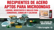 Consigue tus recipientes de acero aptos para microondas