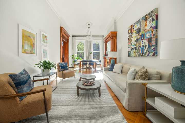 Park Slope ‘pink house,’ now in a more muted hue, asks $5M