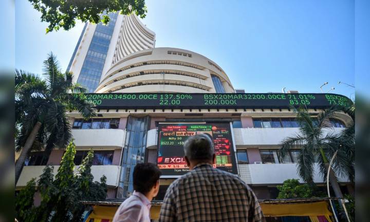 Sensex jumps 595 points on strong global cues; Nifty ends above 25,850