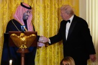 Trump fetes Saudi crown prince with pseudo