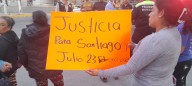 Protesta en Saltillo por presuntas irregularidades en caso de accidente carretero