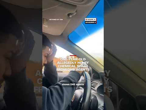 One-year-old allegedly hit by chemical spray from DHS agents