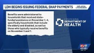 SNAP recipients across Louisiana begin receiving partial funds