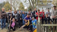 Minerva students help clean up the community