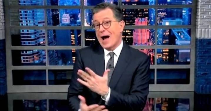 Colbert Roasts Trump’s Epstein Mess With a ‘Cankles’ Riddle
