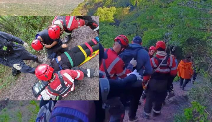 Rescate en el cerro San Lorenzo; estas son algunas de las recomendaciones al subir