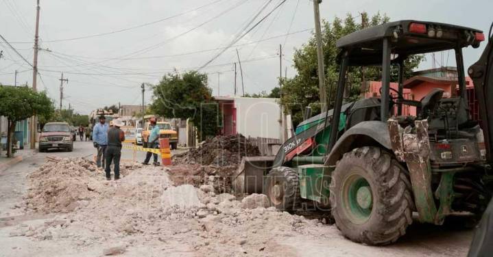 Refuerzan infraestructura hidráulica en Matamoros con acciones de desazolve y mejoras sanitarias