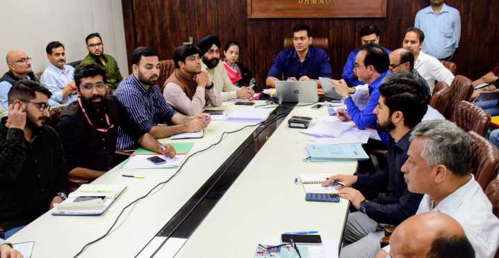 DC Jammu reviews progress of RDD works under District Capex