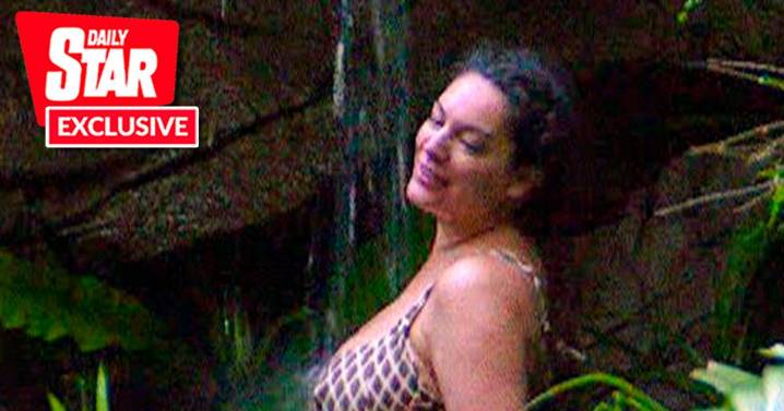Kelly Brook set to seriously 'spice things up' on I'm A Celeb after shower strip