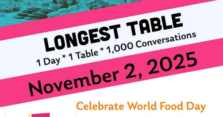 Connect with Evansville neighbors at free Longest Table dinner