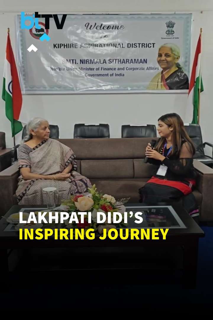 Lakhpati Didi Shares Her Empowering Journey With FM Nirmala Sitharaman In Nagaland’s Kiphire