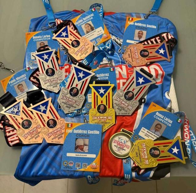 Brillan taekwondoines de Huajuapan en campeonato internacional