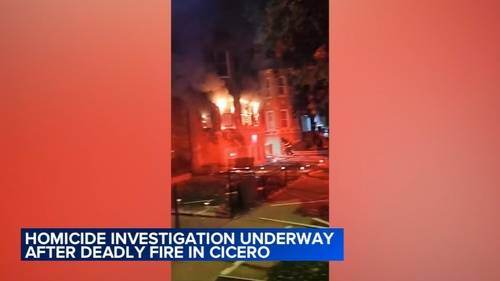 Man found in Cicero fire in 1800-block of 51st Avenue died from shooting, police and Cook County medical examiner say