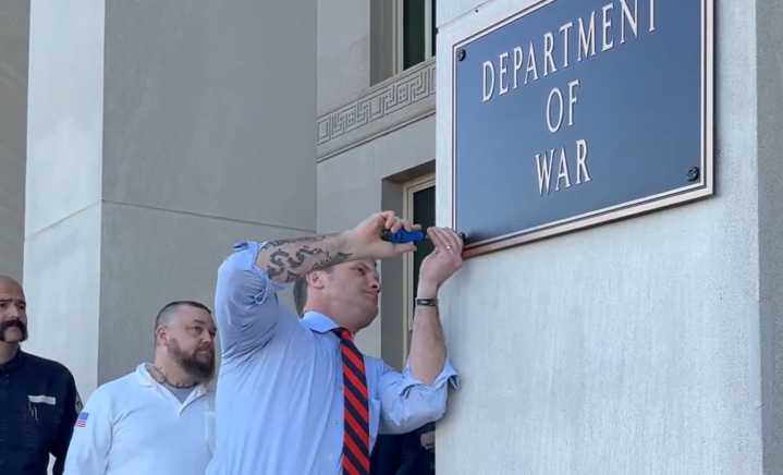 “Department of War” Name Change, Which Isn’t Even Official, Will Cost $2 Billion