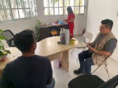 SECRETARÍA DE INCLUSIÓN PROPICIA REENCUENTRO FAMILIAR TRAS 25 AÑOS, EN EL ALBERGUE A JO’OLNAJ