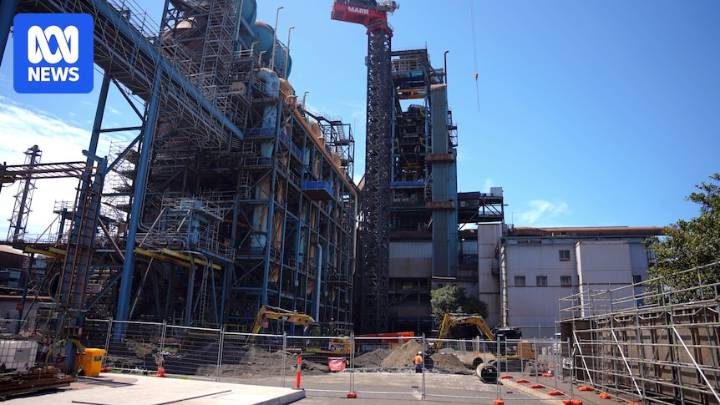 Contractor killed during workplace accident at BlueScope Steel's number five blast furnace