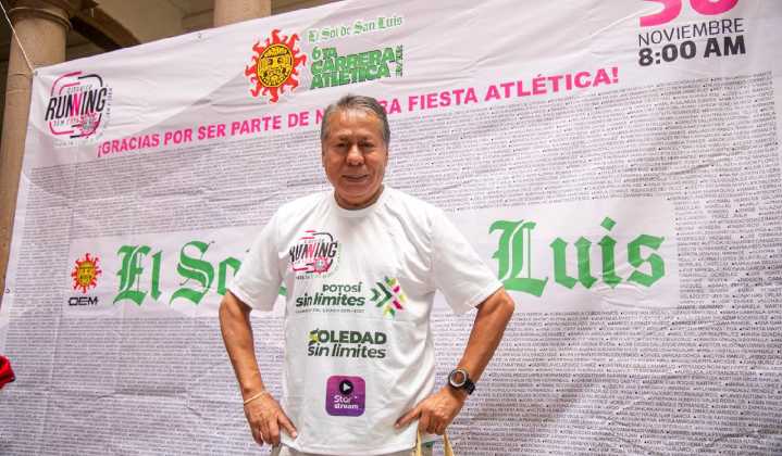 ¡Ya esperan la fiesta atlética con El Sol de San Luis! Realizan entrega de kits para carrera de Circuito OEM