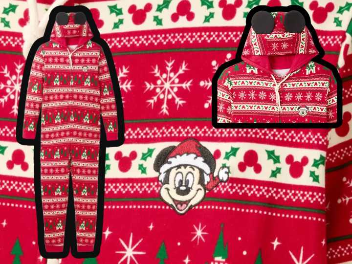 Disney slashes price of adorable Mickey Mouse onesie pjs perfect for Christmas morning